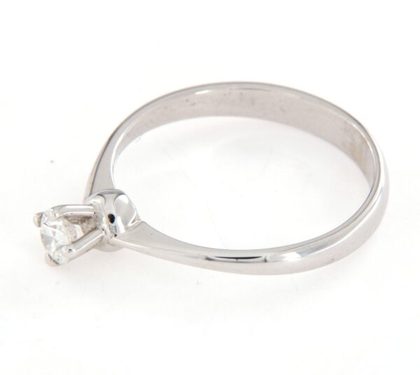 Anello solitario diamanti ct0,23 Sinesi - immagine 3