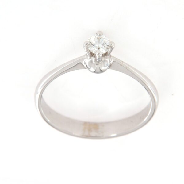Anello solitario diamanti ct0,23 Sinesi