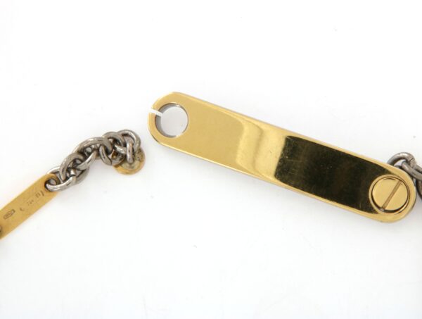 Bracciale oro giallo 18 kt a catena Sinesi - immagine 3