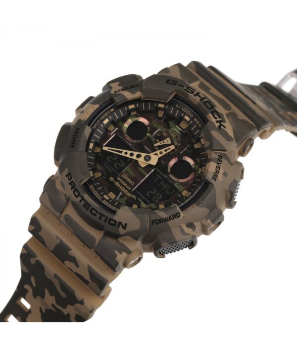 Orologio Casio G-Shock Camouflage GA-100CM-5AER - immagine 7