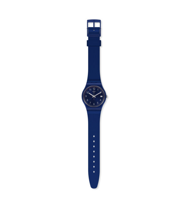 Orologio Solo Tempo Swatch Silver in Blue GN416