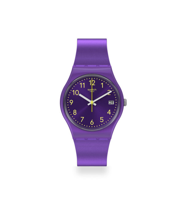 Orologio Solo Tempo Swatch Purplazing GV402 - immagine 3