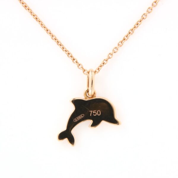 Collier Oro Giallo Delfino Diamanti Crivelli - immagine 4