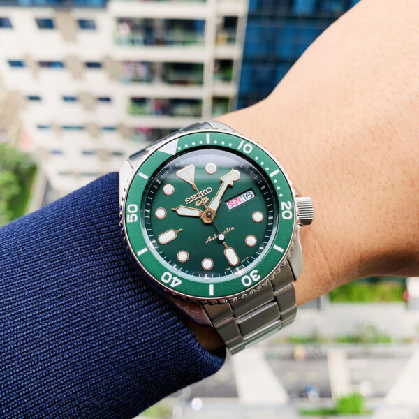 Orologio Seiko 5 Sport  British Green SRPD63K1 - immagine 5