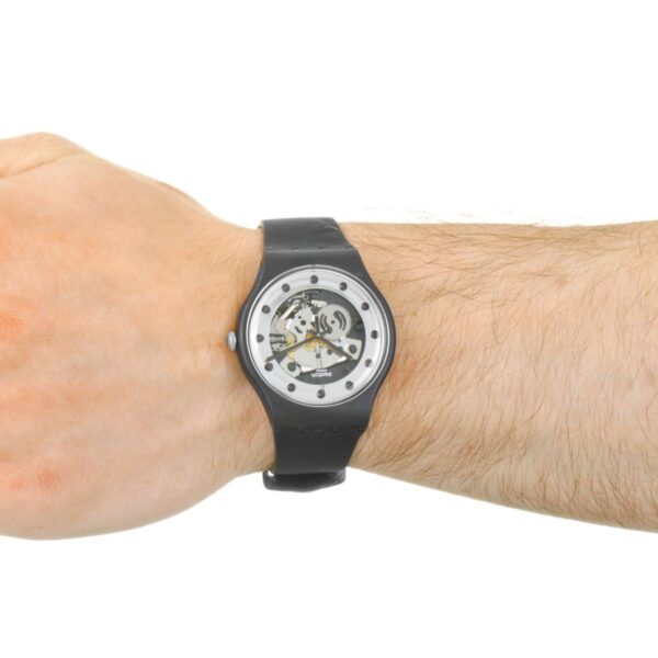 Orologio Solo Tempo Swatch Silver Glam SUOZ147 - immagine 7