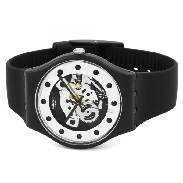 Orologio Solo Tempo Swatch Silver Glam SUOZ147 - immagine 3