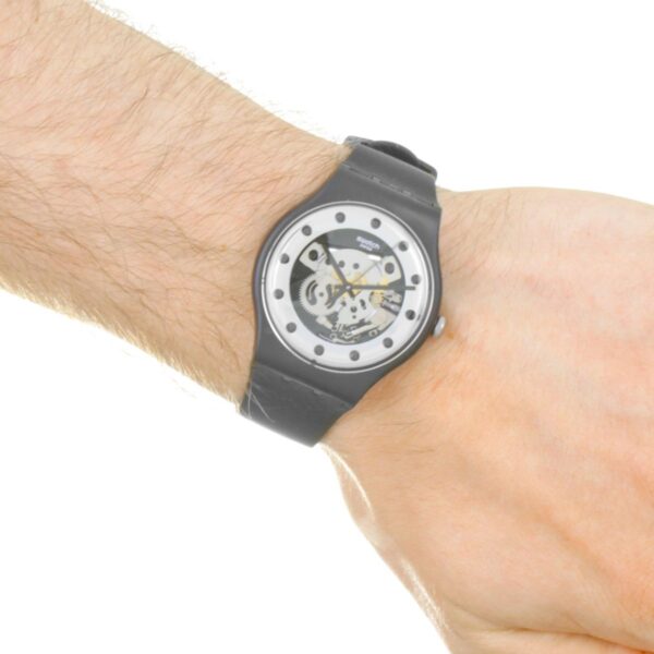 Orologio Solo Tempo Swatch Silver Glam SUOZ147 - immagine 6