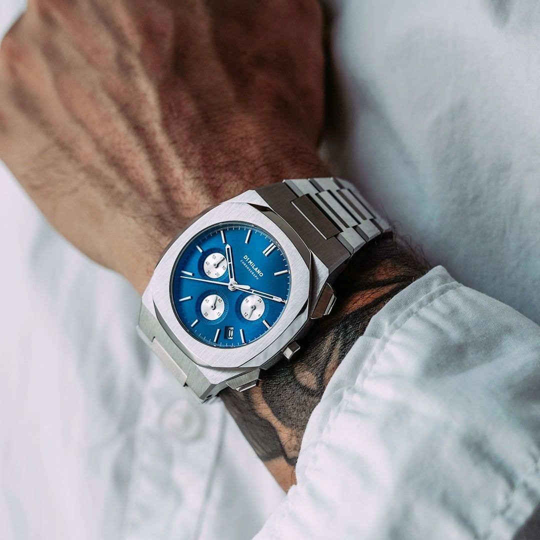 Orologio D1 Milano Chronograph Blue D1-CHBJ02 - Oroshop