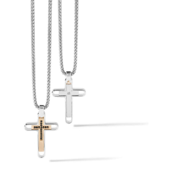 Collana Croce Uomo Comete Reverse UGL572