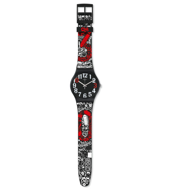 Orologio Swatch Club 30 And Ticking SUOZ322 - immagine 2