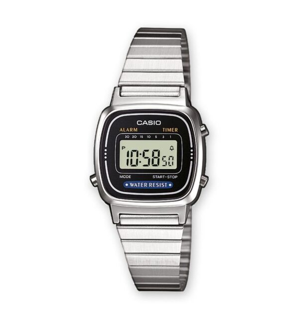 Orologio acciaio digitale Casio LA670WEA-1EF