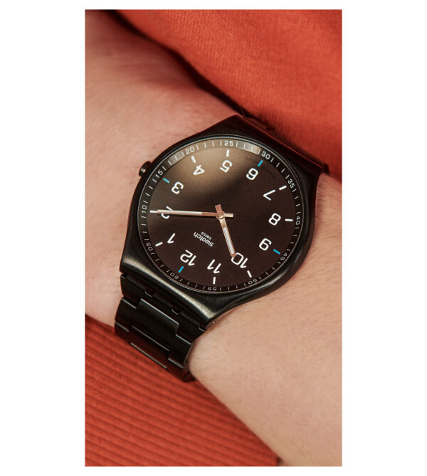Orologio Solo Tempo Swatch Suit Black SS07B100G - immagine 3
