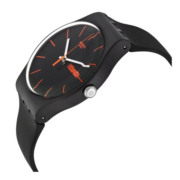 Orologio Uomo Swatch Dark Rebel SUOB704 - immagine 5