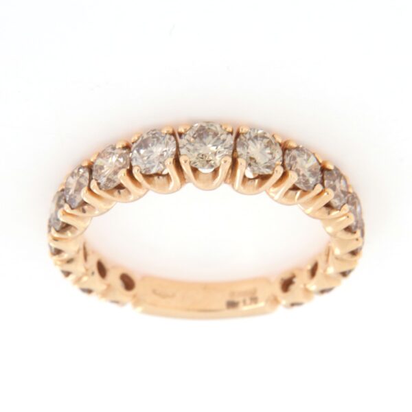 Anello Girodito Sfinire Diamanti Brown Crivelli
