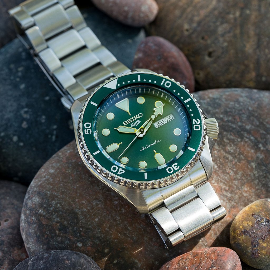 Orologio Seiko 5 Sport Mini Green SRPD61K1 - Oroshop