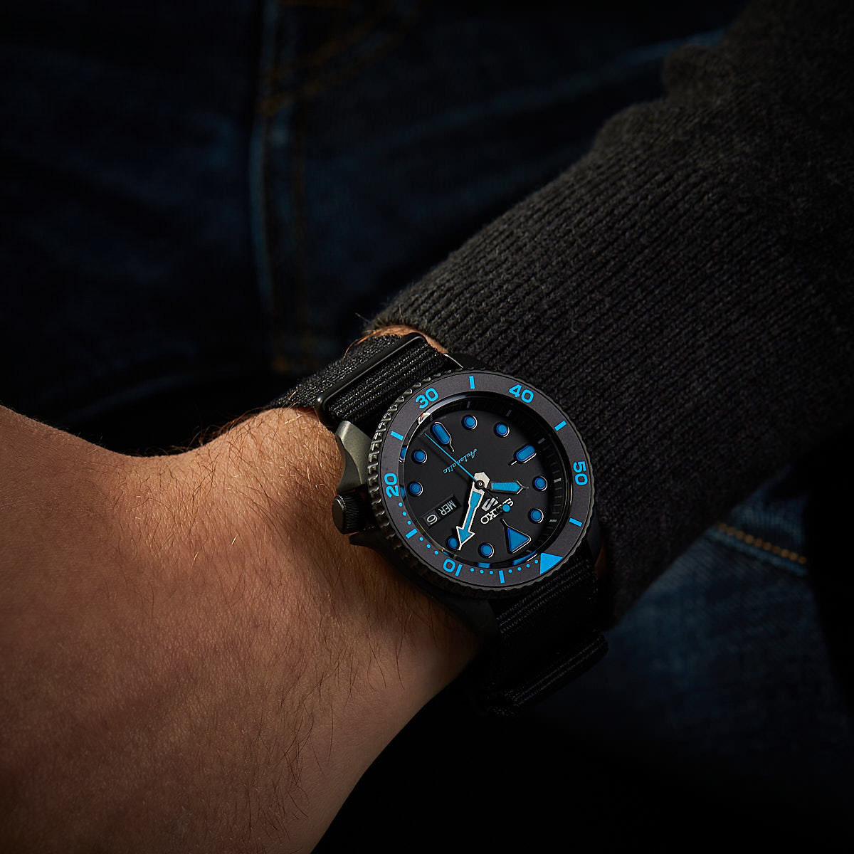 Orologio Seiko 5 Sport Street Black Mamba SRPD81K1 - immagine 4