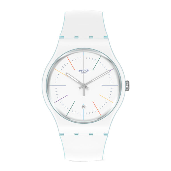 Orologio Solo Tempo Swatch White Layered SUOS404