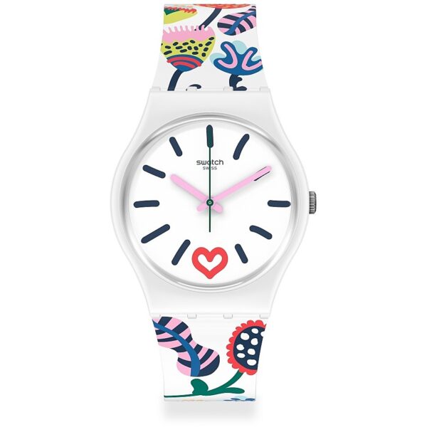 Orologio Solo Tempo Swatch Just Flowers GW213
