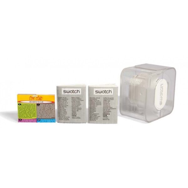 Orologio Solo Tempo Swatch WhiteinJelly SO27E106 - immagine 2