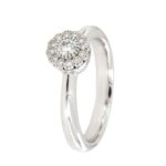 Anello Moretta Oro Bianco Diamanti Crivelli - immagine 7