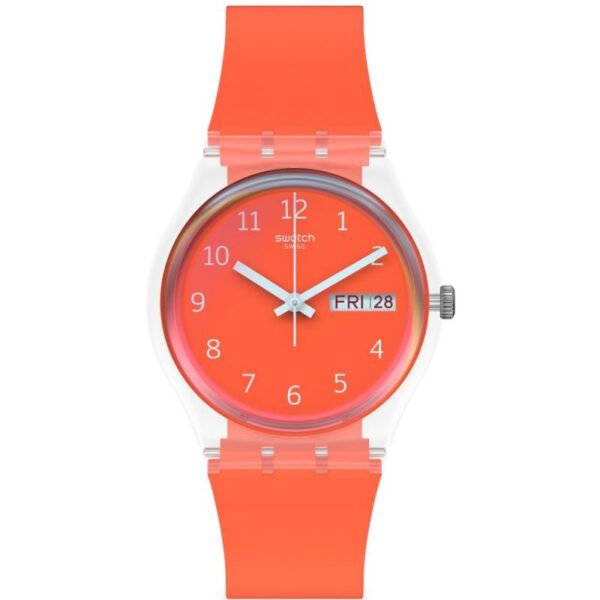 Orologio Solo Tempo Swatch Red Away GE722
