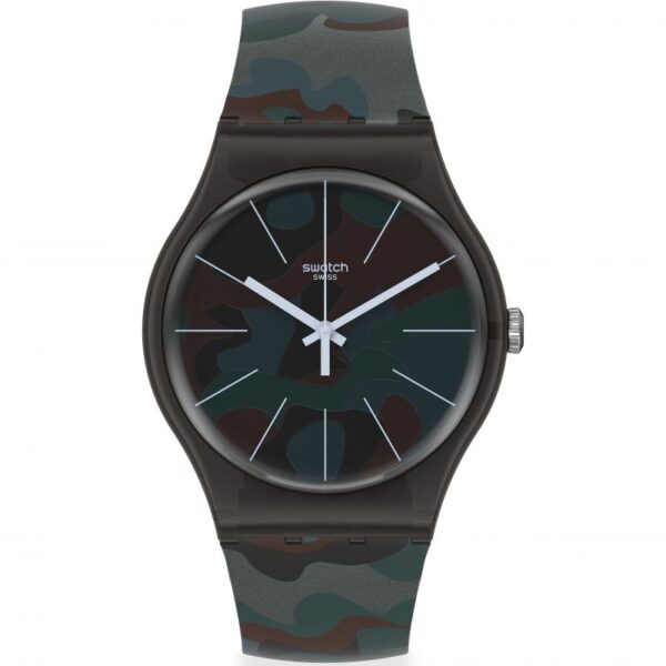Orologio Solo Tempo Swatch Camoucity SUOB175