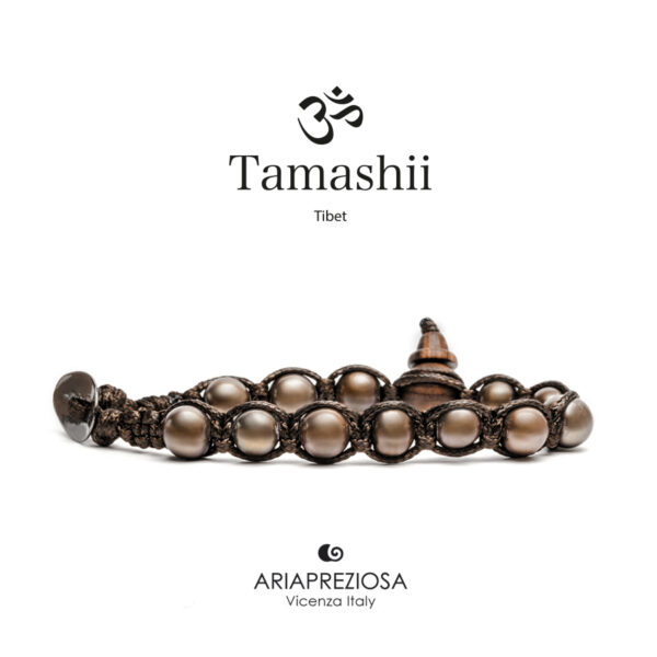 Bracciale Tamashii Perla Marrone BHS900-193