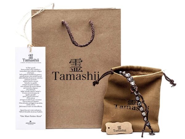 Bracciale Tamashii Perla Marrone BHS900-193 - immagine 2