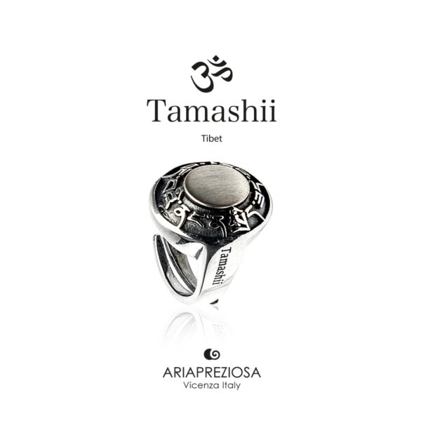Anello Tamashii Ovale Ruota Preghiera  RHS924-S1