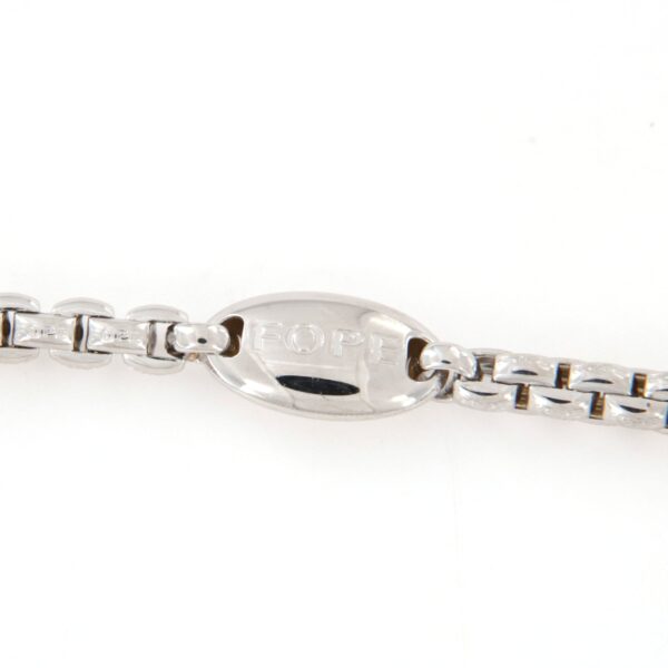 Bracciale Oro Bianco 18 kt Fope Eka - immagine 6