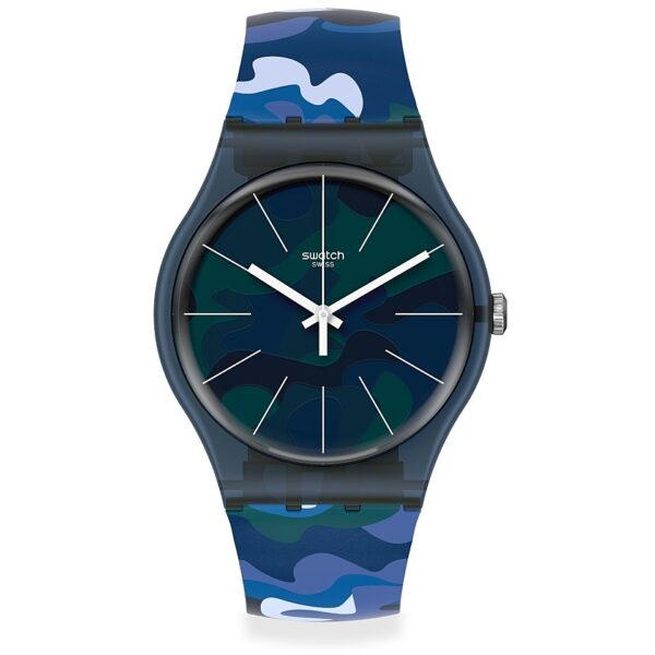 Orologio Solo Tempo Swatch Camouclouds SUON140