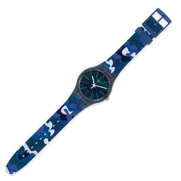 Orologio Solo Tempo Swatch Camouclouds SUON140 - Oroshop