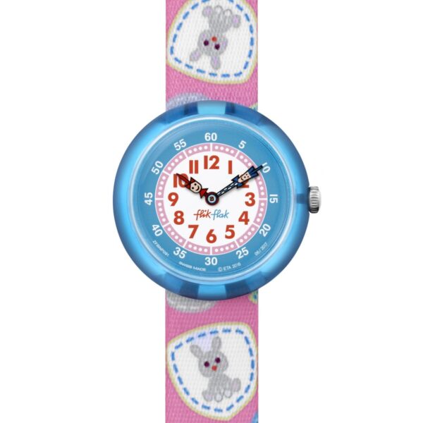Orologio Flik Flak Camping Badge Pink ZFBNP091 - immagine 2