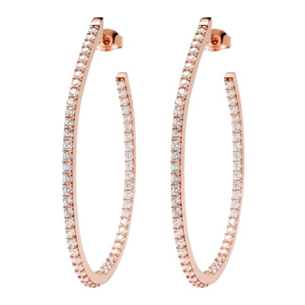 Orecchini Cerchi Bronzallure Pietre WSBZ00587WR
