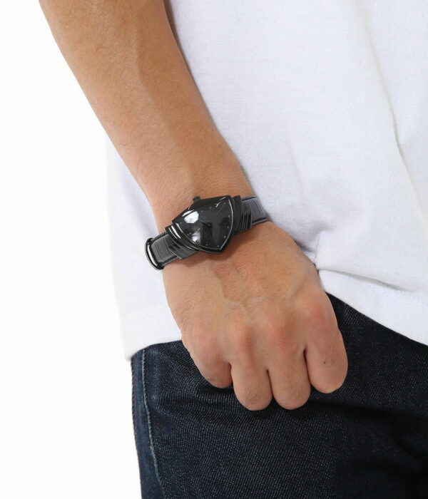 Orologio Hamilton Ventura Quartz Black H24401731 - immagine 3