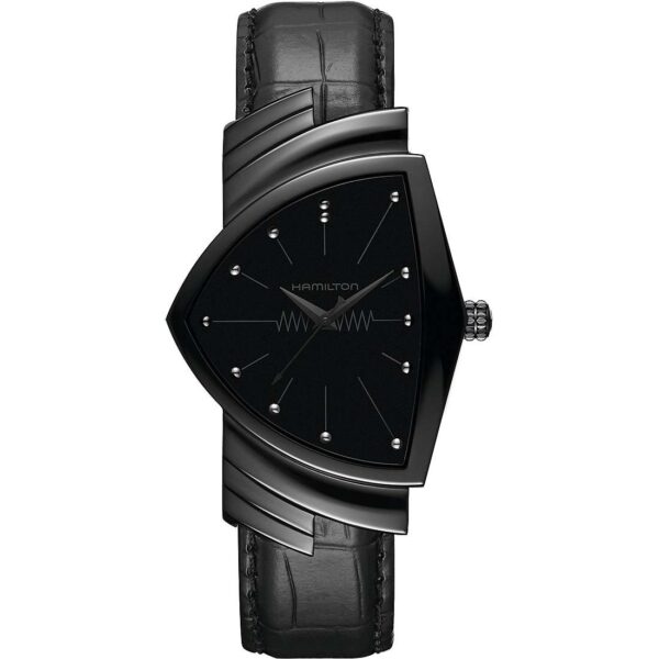 Orologio Hamilton Ventura Quartz Black H24401731