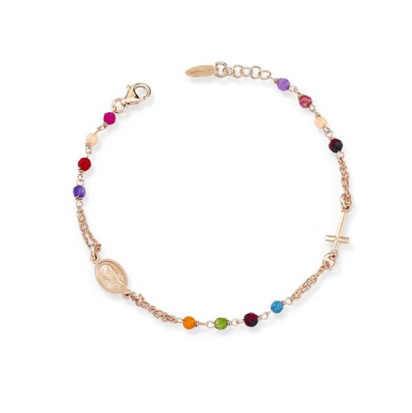 Bracciale Rosario Multicolor Amen BRORM3P