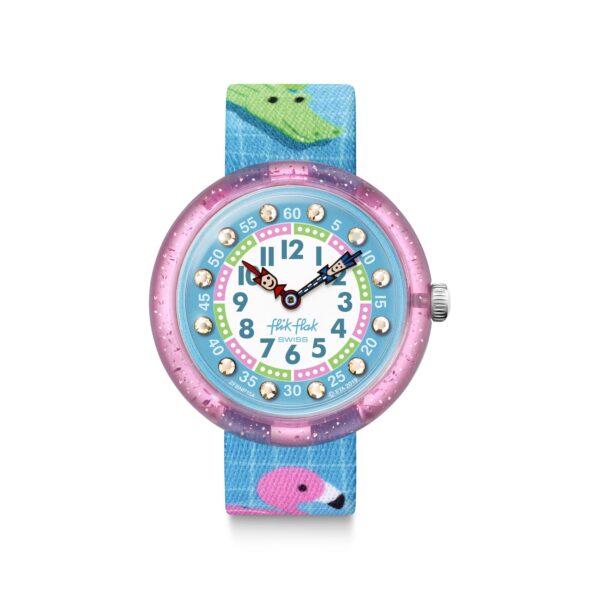 Orologio Solo Tempo Flik Flak Splashtastic FBNP154