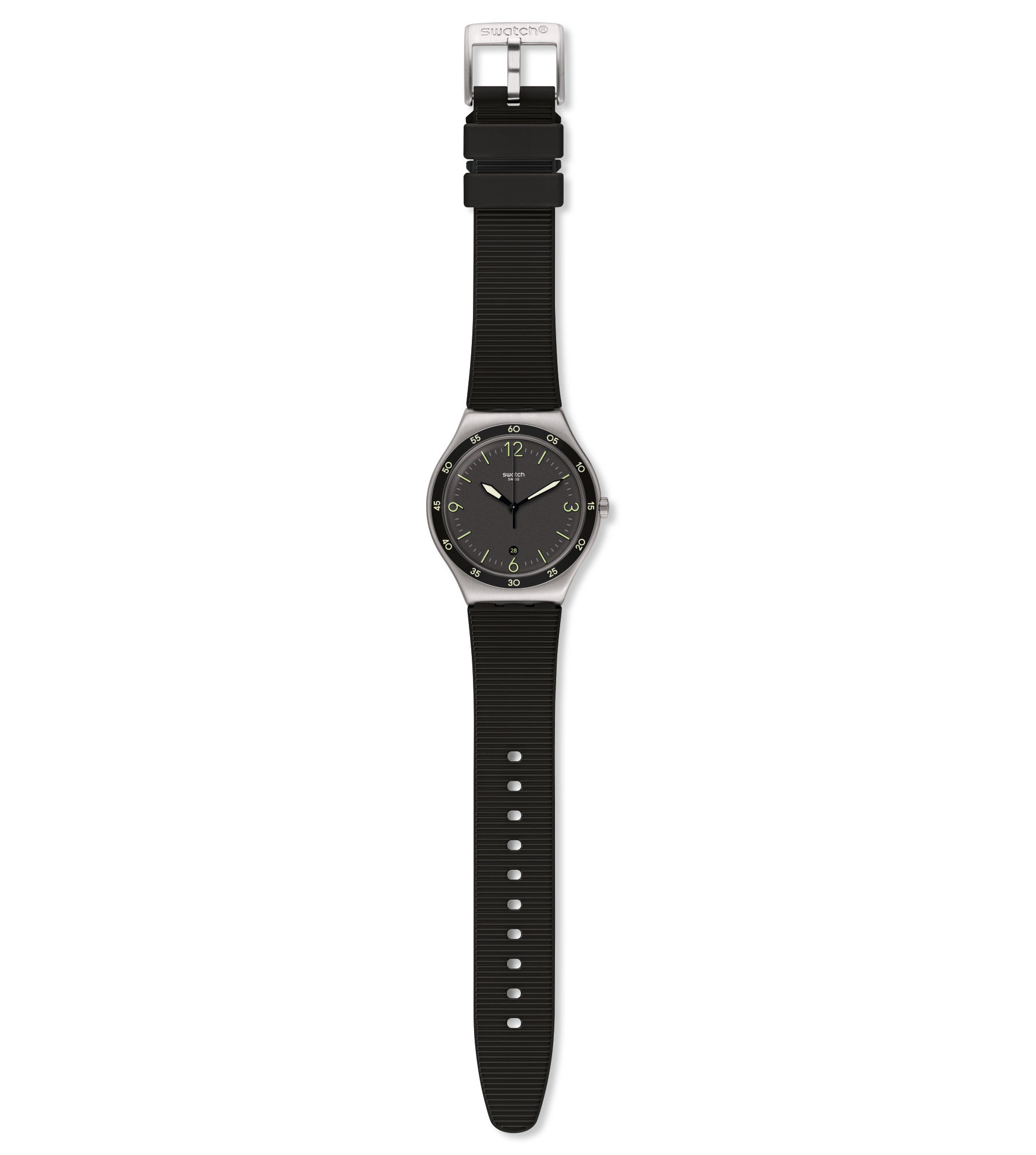 Orologio Swatch Black Suit Big Classic YWS454 - immagine 3