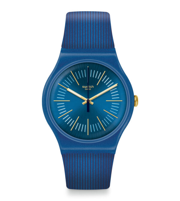 Orologio Solo Tempo Swatch CyderalBlue SUON143