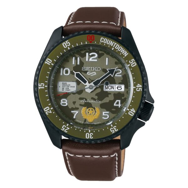 Orologio Seiko 5 Street Fighter V Guile SRPF21K1