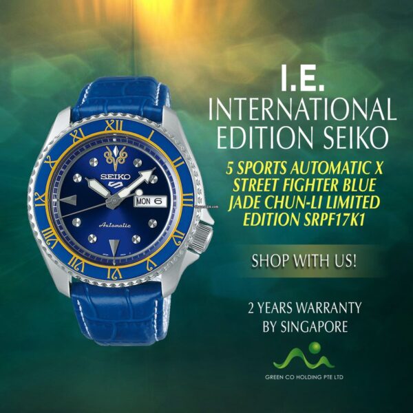 Orologio Seiko 5 Street Fighter Chun-Li SRPF17K1 - immagine 3