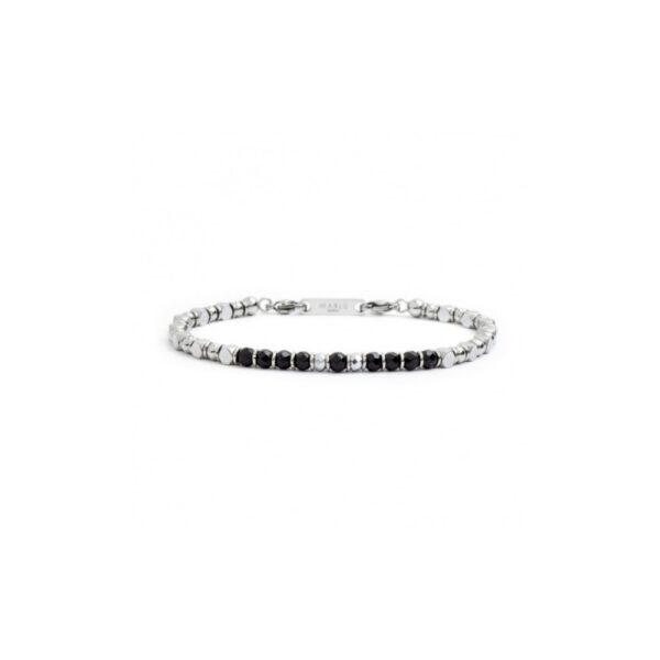 Bracciale Agata Nera Marlù Man Class 4BR1823N