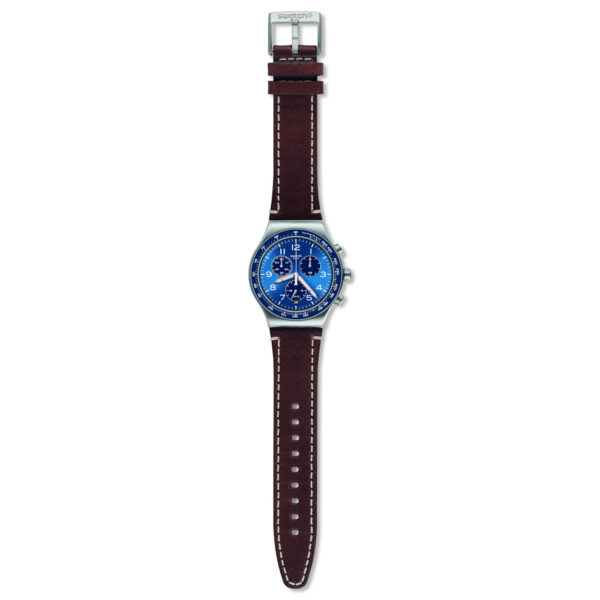 Orologio Cronografo Swatch Casual Blue YVS466 - immagine 4