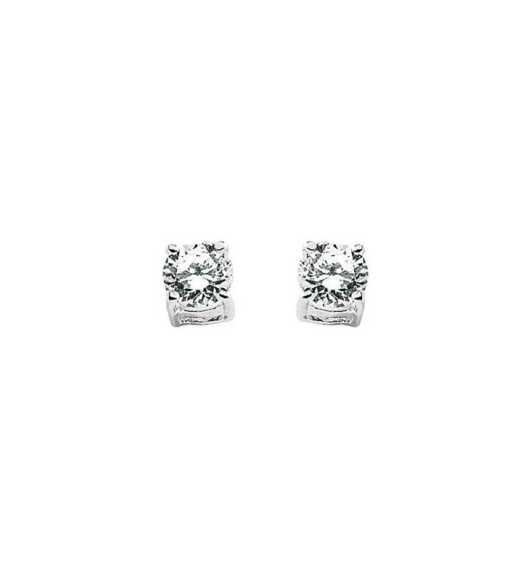 Orecchini Punto Luce Diamanti 0,10ct Comete ORB893