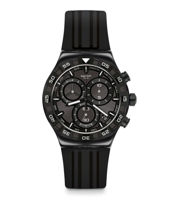 Orologio Cronografo Swatch Teckno Black YVB409