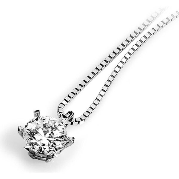 Collana in Oro Bianco Donna Ambrosia AGZ120