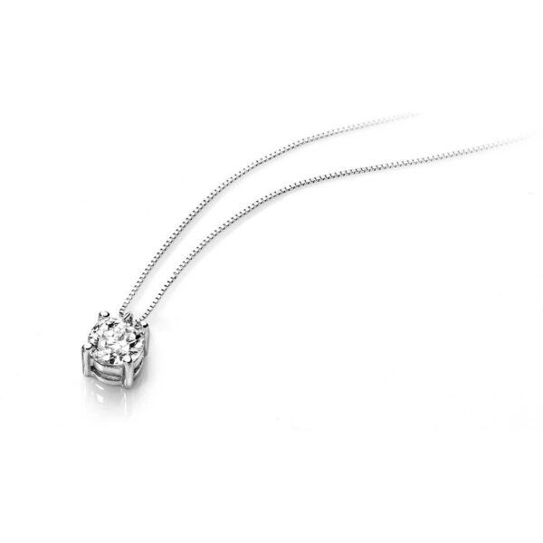 Collana in Oro Bianco Donna Ambrosia AGZ116
