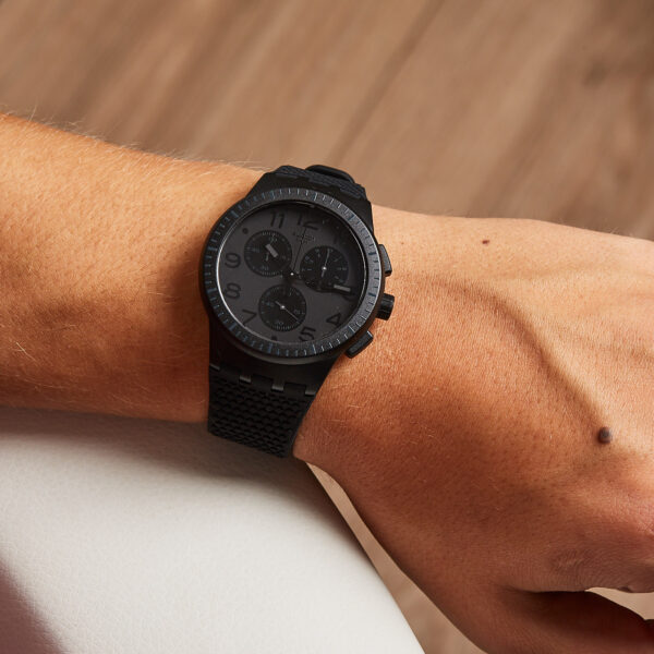 Orologio Chrono Plastic Swatch Piege SUSB104 - immagine 3