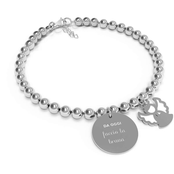 Bracciale 10 Buoni propositi Faccio la brava
